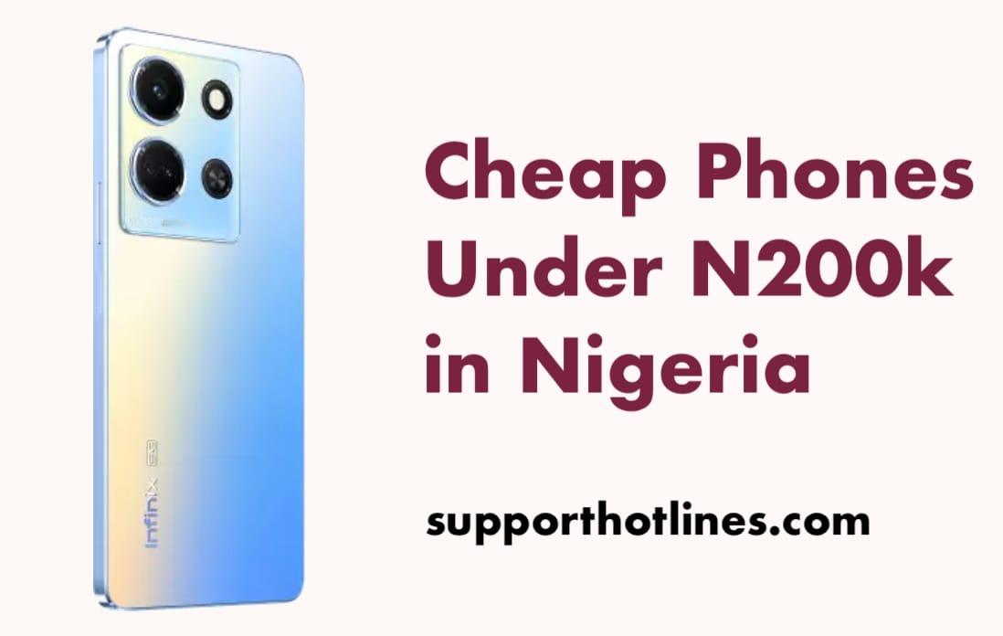 Top 10 Phones Under 200k in Nigeria